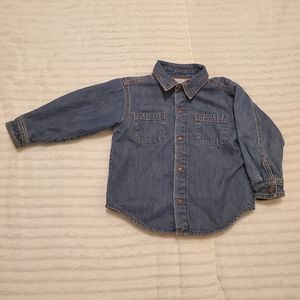 Gymboree Lined Denim Jacket Size 3T